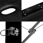 Camilla Cama Masajes Klinik 200kg Aluminio Plegable Acolchada Negro