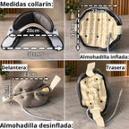 Collarin Cuello Cervical Ortopedico Traccion Neumatico Con Manometro
