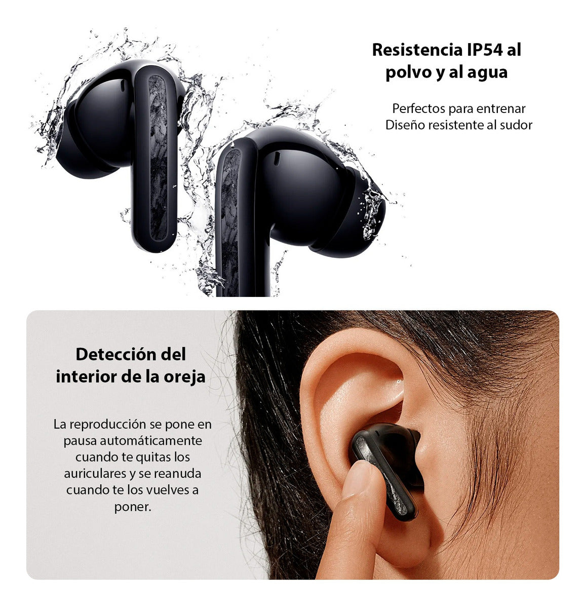 Audífonos Xiaomi Redmi Buds 5 Pro Bluetooth Earbuds Negro