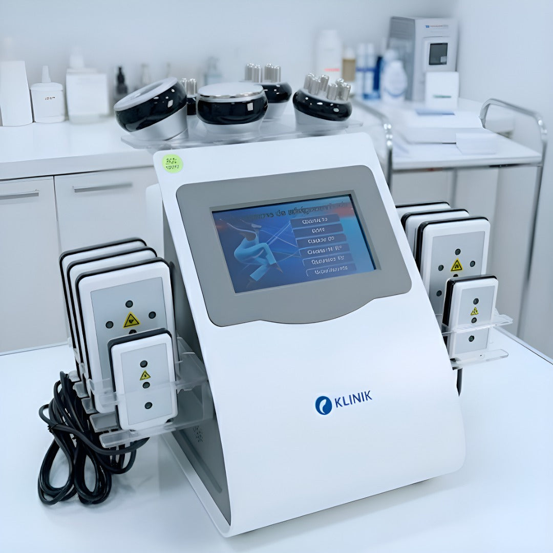 Maquina Cavitacion 6 En 1 Radiofrecuencia + lipolaser + vacuum Ultrasonido