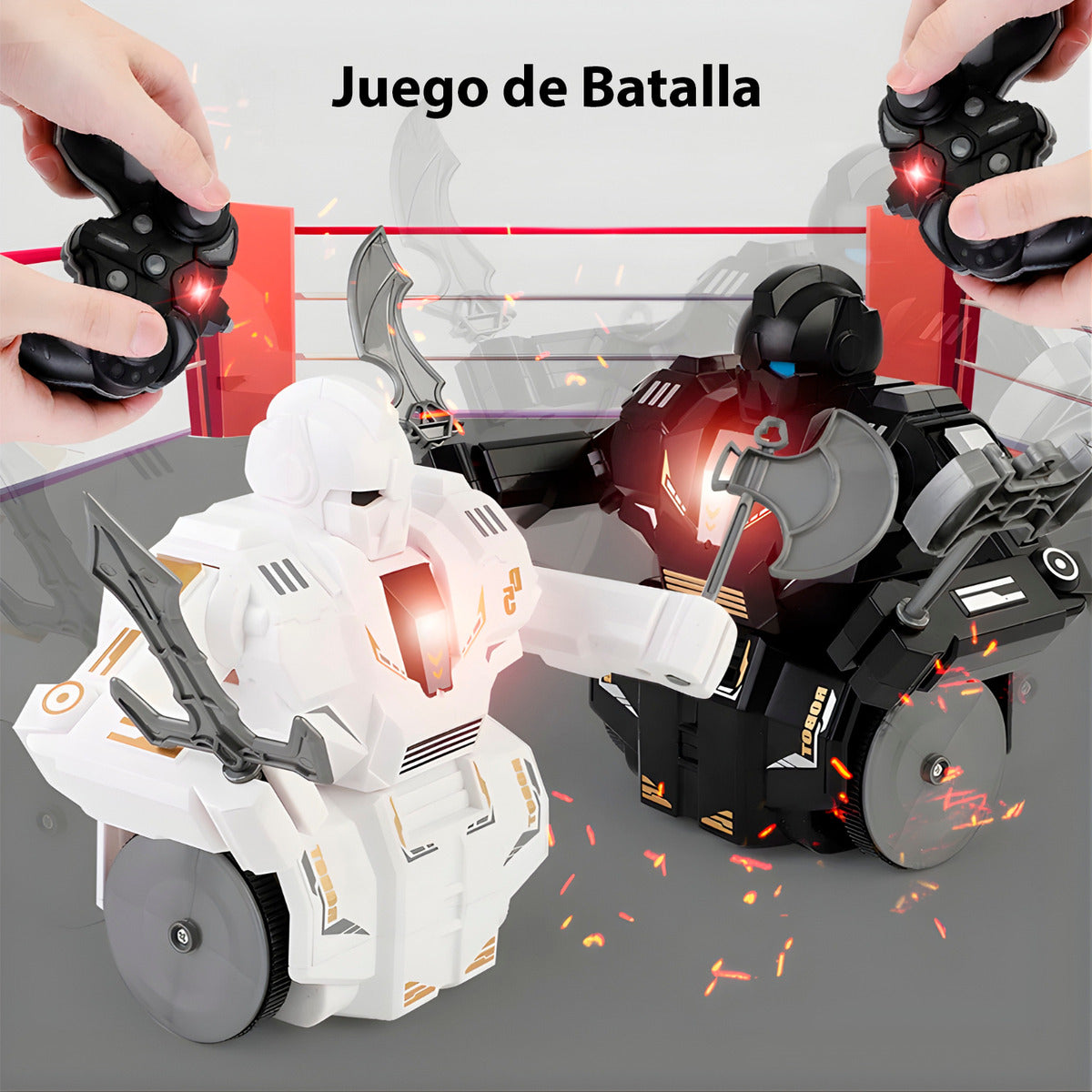 Juguete Robot De Batalla A Control Remoto Armas Niños
