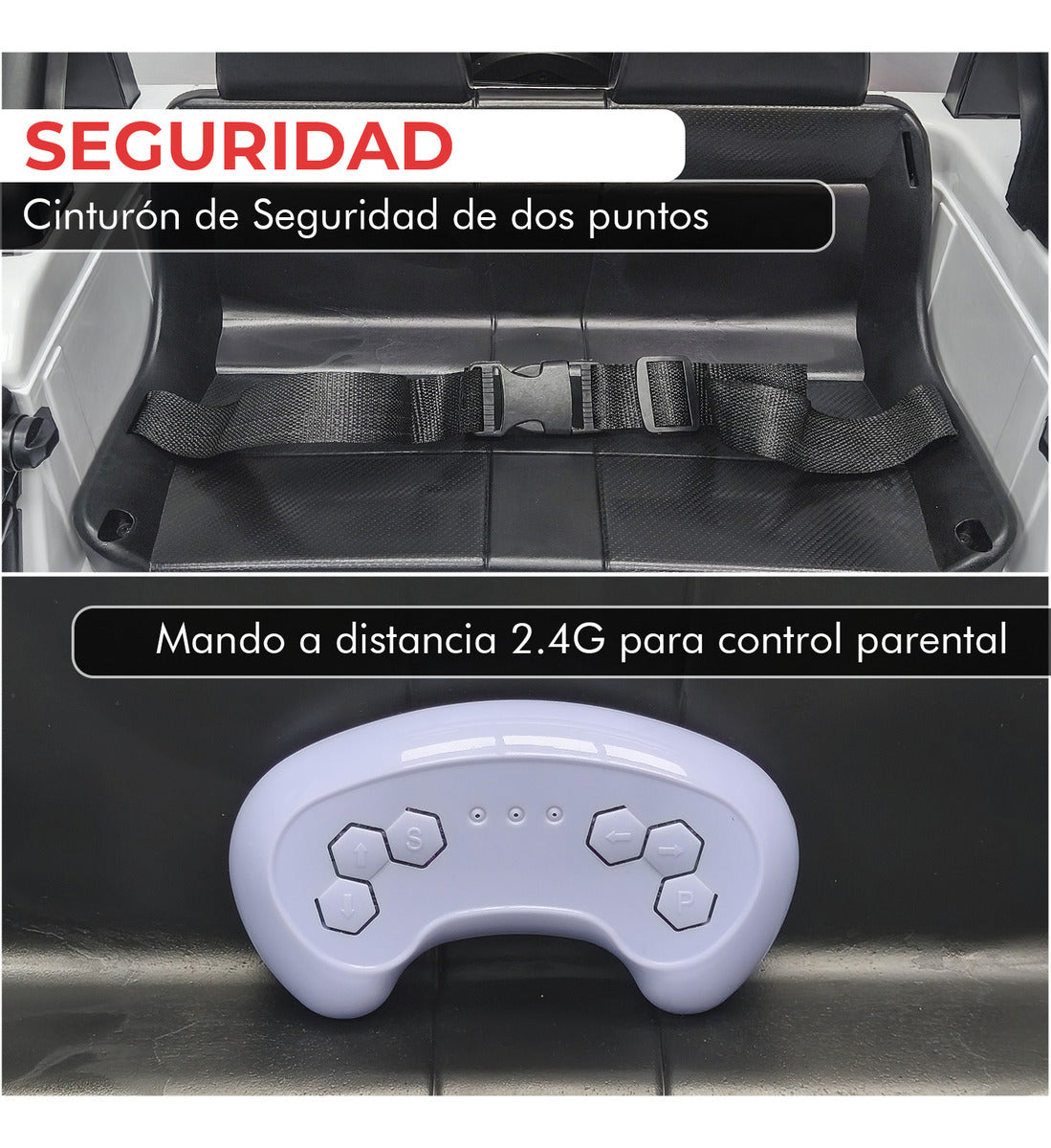 Auto Electrico Jeep Montable 4x4 Bateria Alta Duracion 12v