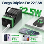 Power Bank 100.000mah Bateria Carga Rapida 22.5w Con Cables