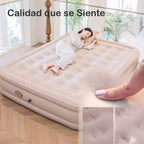 Colchón Cama Inflable Con Bomba Extraible De 2 plazas 40cm