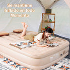 Colchón Cama Inflable Con Bomba Extraible De 2 plazas 40cm
