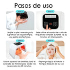 Lampara Cabina Fototerapia Facial De 7 Colores Con Lentes Y Con 287 Leds