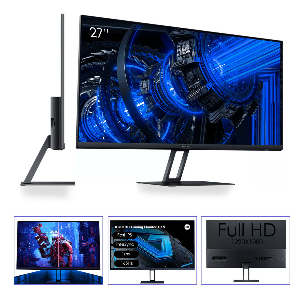Xiaomi Gamer Monitor G27i 27in Fhd 1920*1080 Ips Dp A 165hz Negro