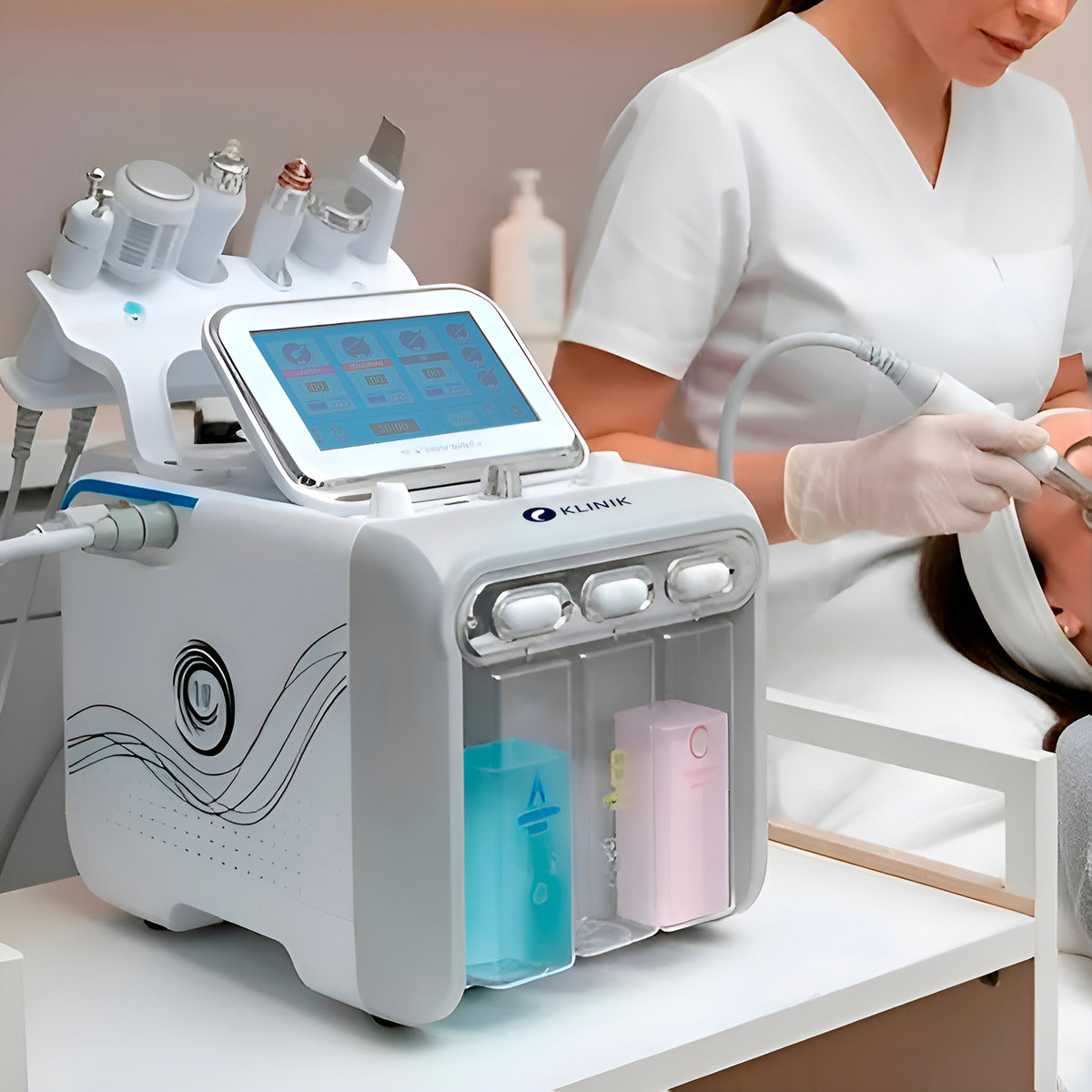 Máquina Hydrofacial 6 En 1 Profesional Dermoabrasión Klinik Mixta