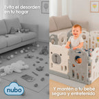 Corral Juegos Bebe Infantil Nubo Premium De 155x192cm Armable