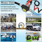 Kit Bomba Trasvasije Diesel 12v Motor Pistola