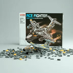 Juguete De Bloques De Construcción Avión Caza Robot De Batalla 549 Pcs