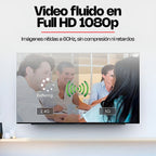 Transmisor Y Receptor Hdmi Inalambrico 150mts Full Hd Antena