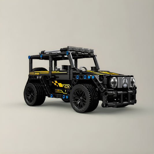 Juguete Armable Bloques Mercedes G-class 426 Piezas Escala 1:18 Didactico