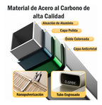 Tendedero Plegable Acero Inoxdable Premium 180cm Soporta 50kg Plateado