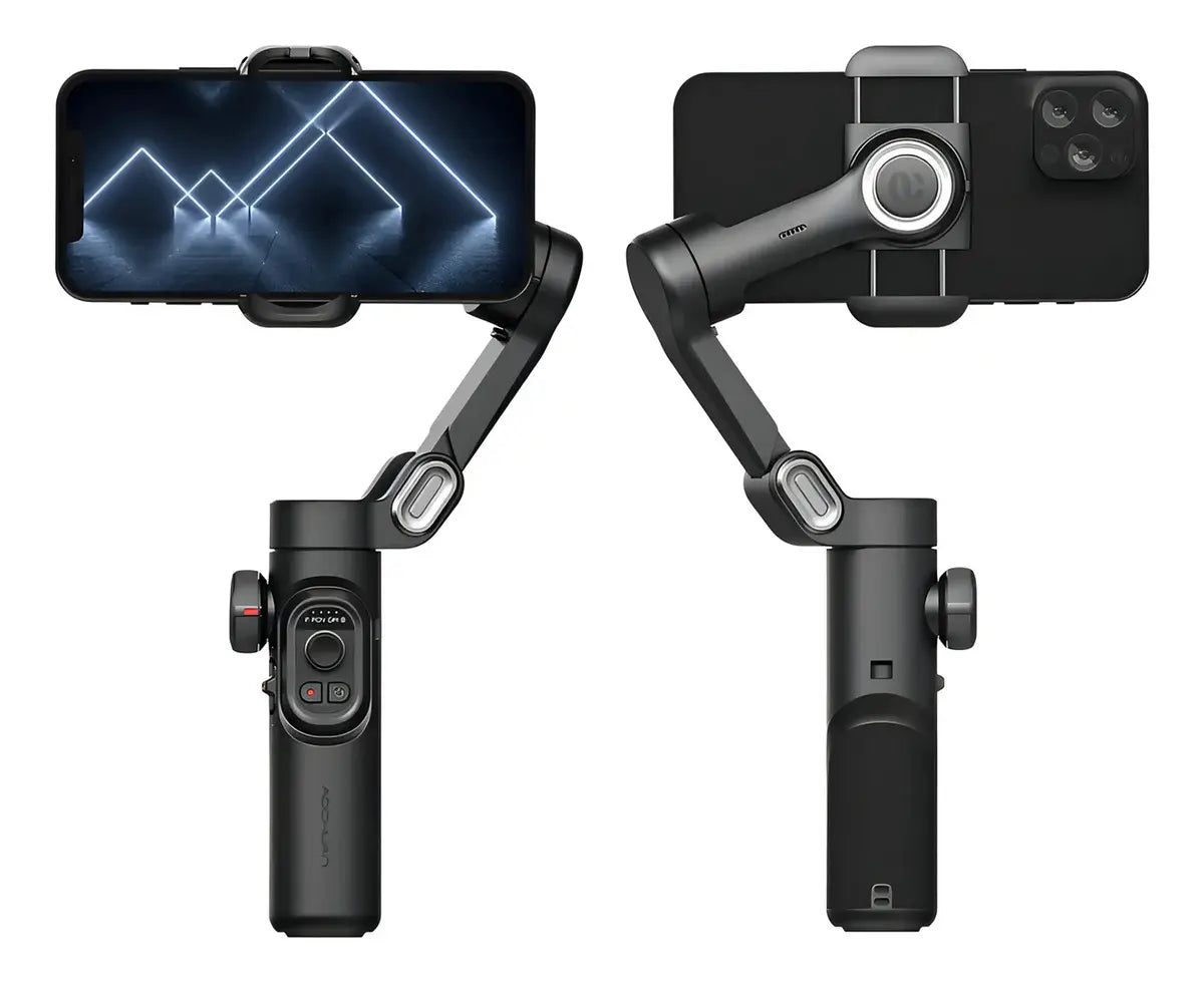 Gimbal Aspor Smart XE 3 Ejes Negro Para Celular Estabilizador Plegable