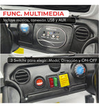 Auto Electrico Jeep Montable 4x4 Bateria Alta Duracion 12v