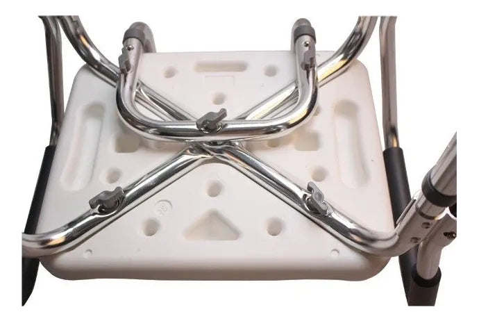 Silla Ducha Baño Respaldo Apoyabrazos Klinik