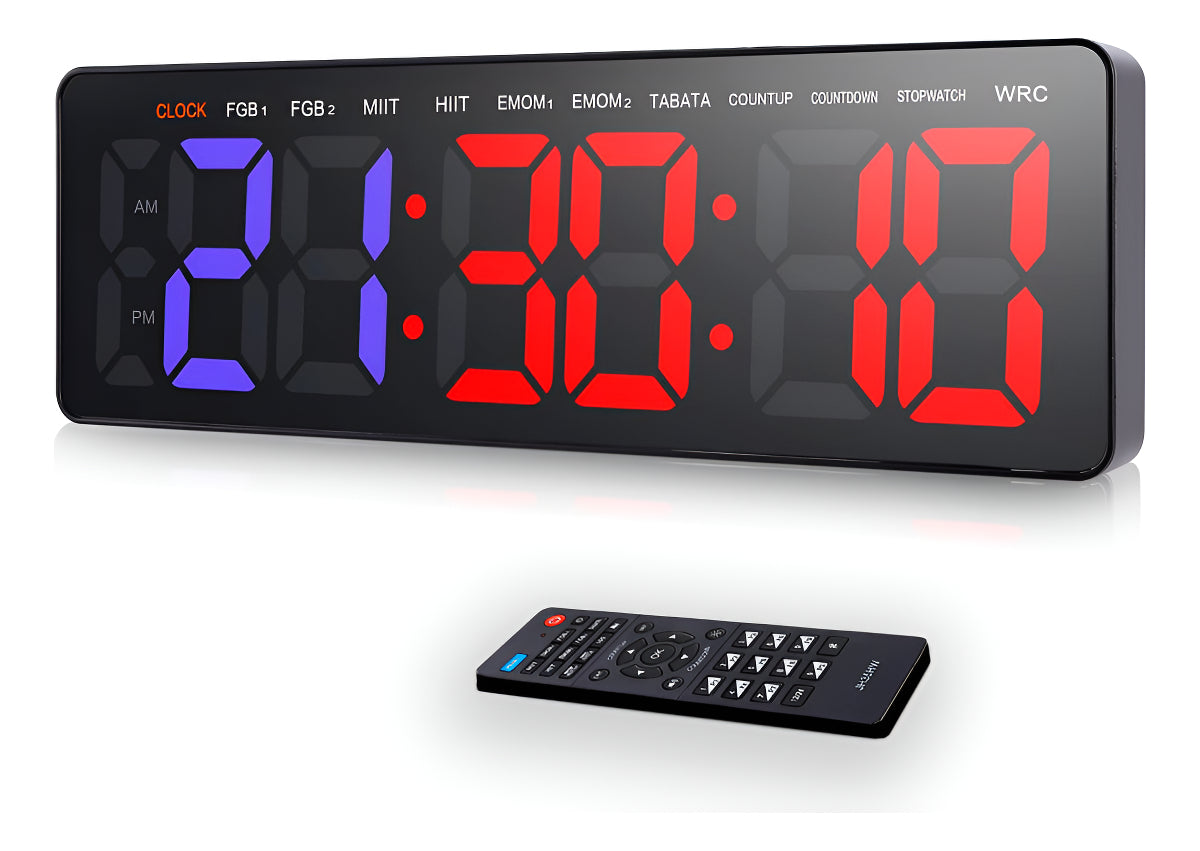 Reloj Cronometro Fitness Gimnasio Con Control 11 Modos