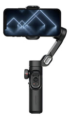 Gimbal Aspor Smart XE 3 Ejes Negro Para Celular Estabilizador Plegable