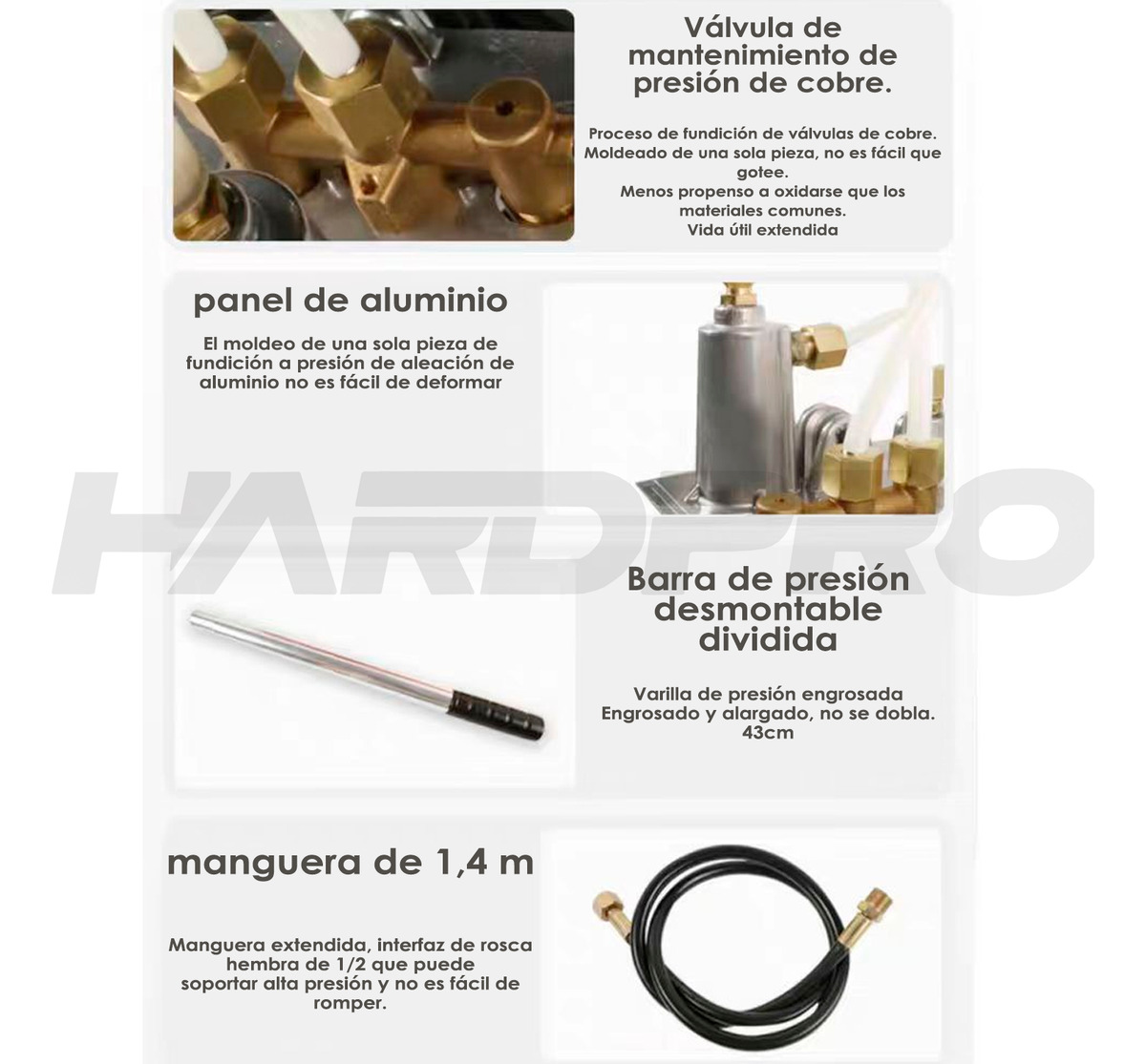 Bomba Manual Prueba Presion Hidraulica 0-50bar 728psi 5mp