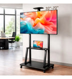 Soporte Tv Base Pedestal Rueda Televisor 32 A 70 Pulgadas