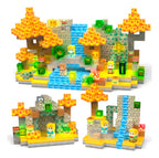 Bloques Magnéticos Tipo Minecraft 200 Pcs Con 10 Bloques De Luz