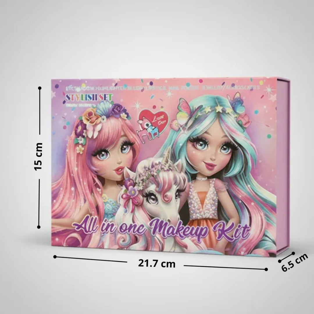 Set De Maquillaje Cosmeticos De 42 Piezas Kit De Belleza Niñas