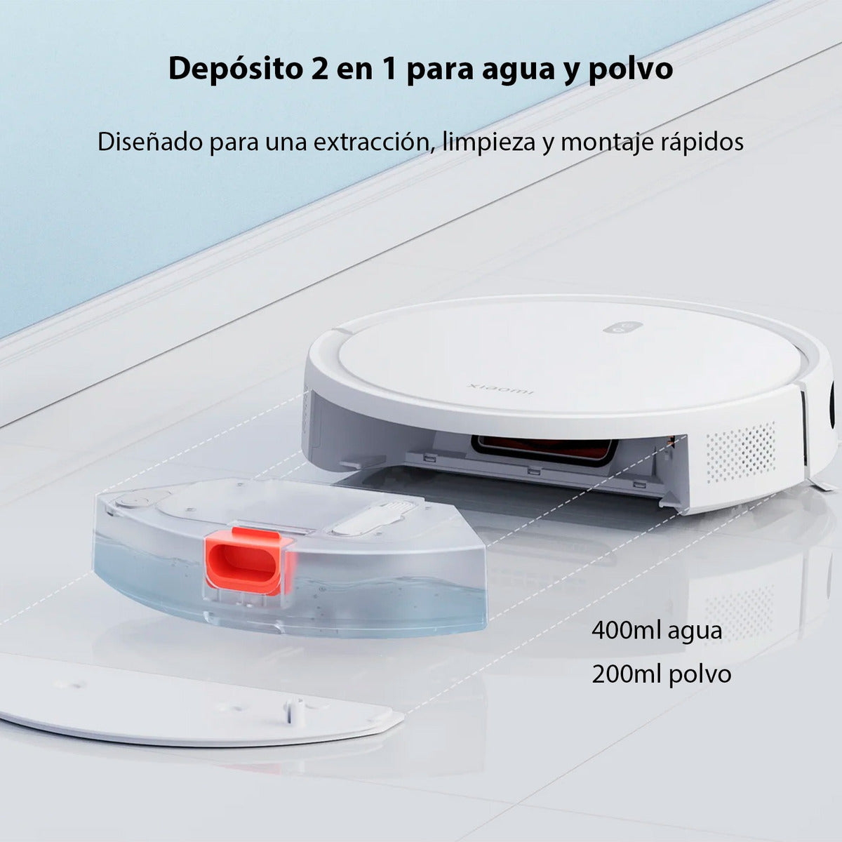 Aspiradora Xiaomi Robot Vacuum E10 Eu 2600mah Blanco