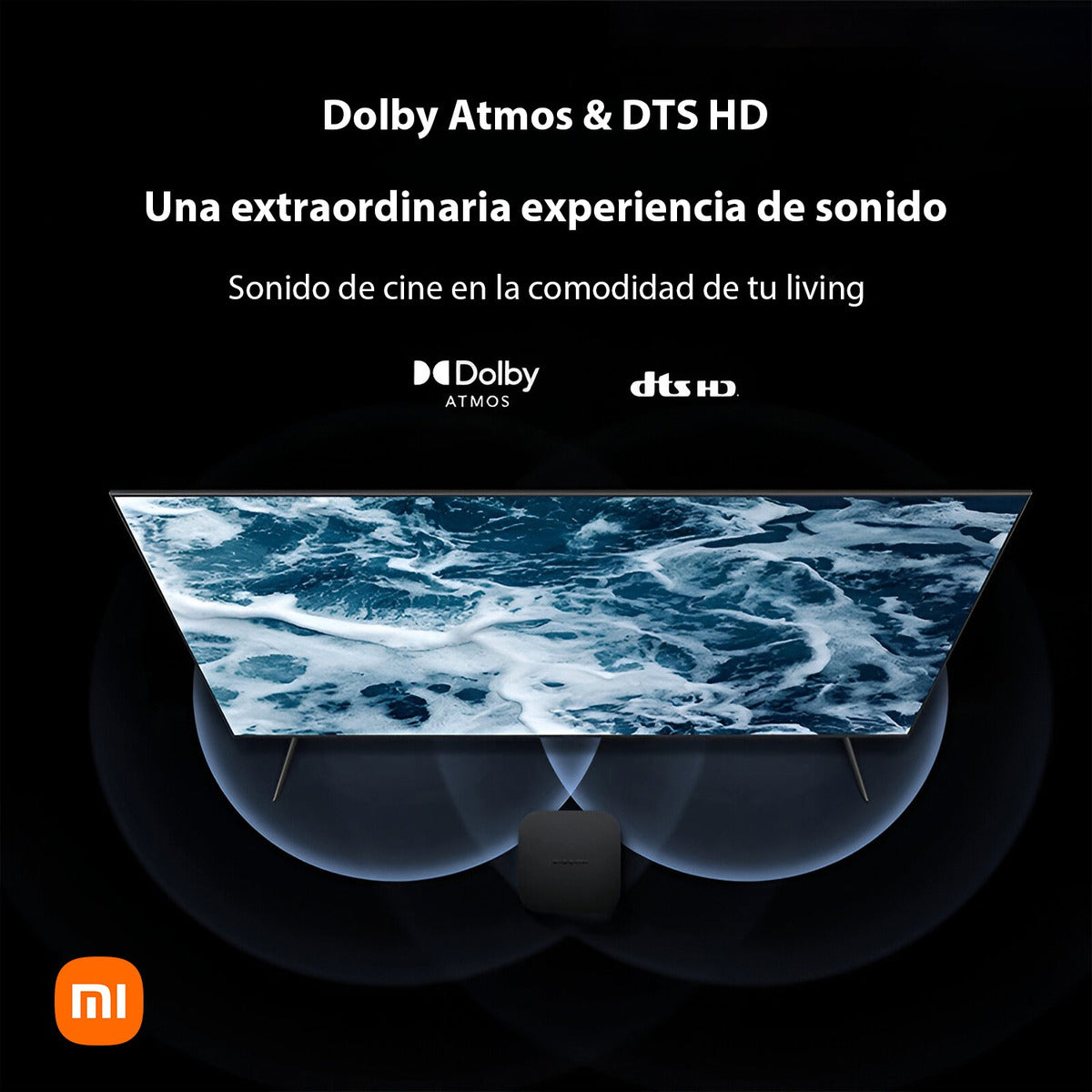 Xiaomi Tv Box S 2nd Gen Control Voz 4k 8gb 2gb Google Tv Negro