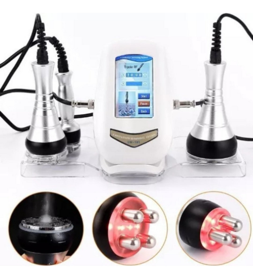 Maquina Radiofrecuencia Cavitacion 40k Ultrasonido 3 En 1