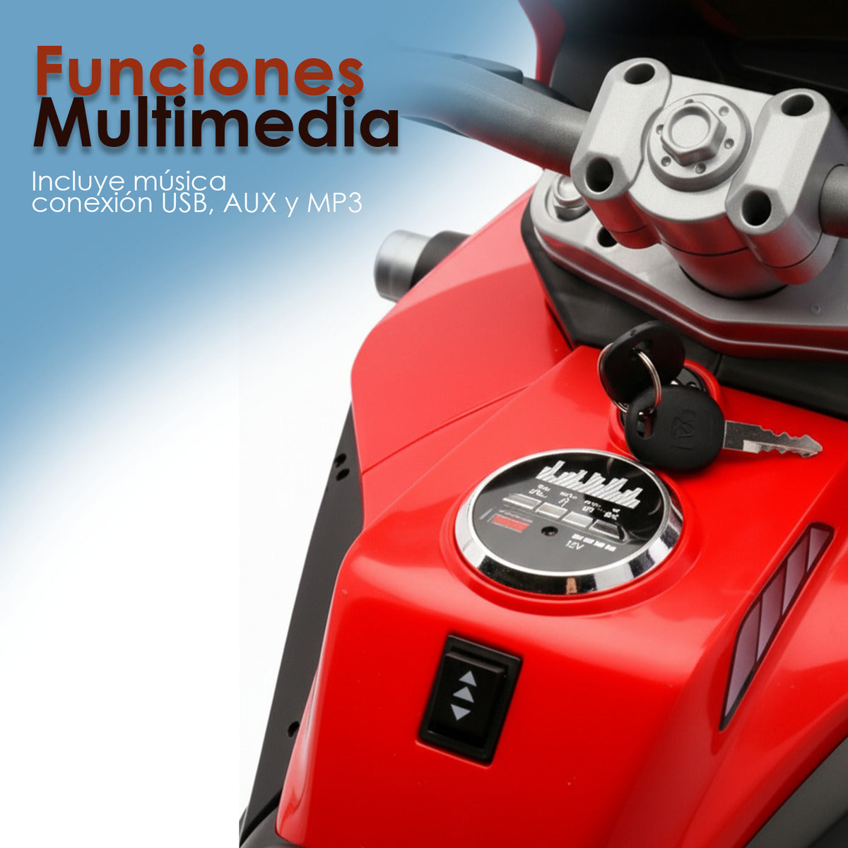 Moto Eléctrica Montable Niños Tipo Bmw Grande Bateria Duradera