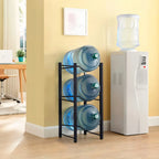 Estante Organizador Rack 3 Botellones Agua 20lts Negro