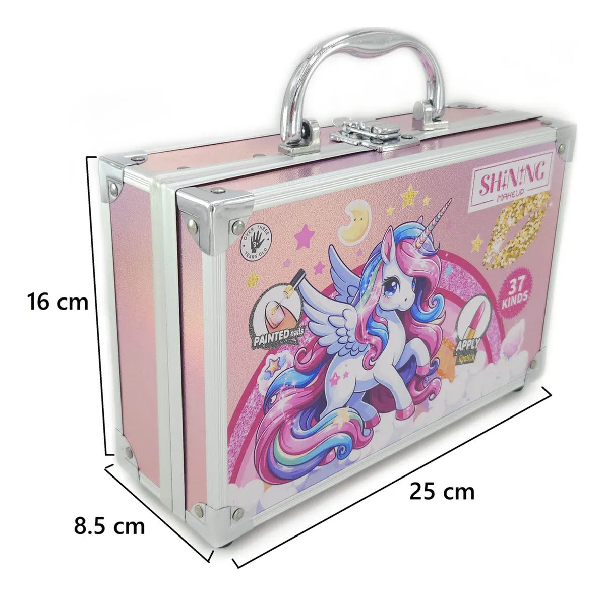 Set De Maquillaje Para Niñas Infantil De Unicornio De 37 Pcs