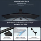 Xiaomi Mi Computer Monitor Light Bar Lámpara Led Lectura Negro