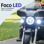 Moto Eléctrica Montable Policia 12v Doble Motor Con Luces Led