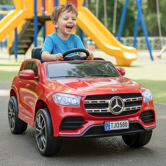 Auto Electrico Montable Jeep Mercedes Gle Pro Bateria Alta Duracion Rojo