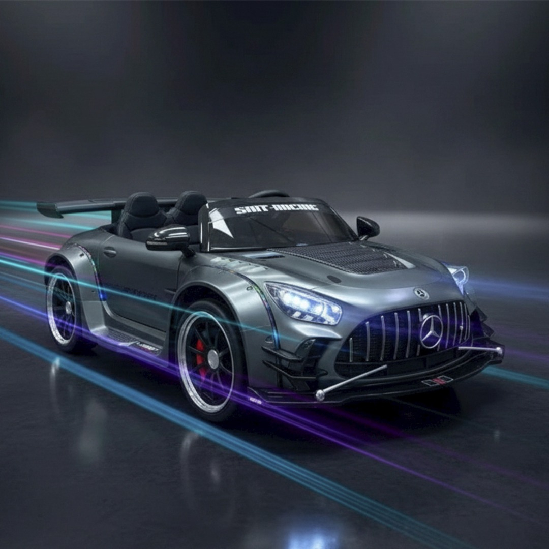 Auto Electrico Montable Niños Mercedes Amg Gt Batería Alta Duración