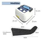 Masajeador De Piernas Electrico 6 Camaras Masajes Portatil