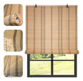 Cortina De Bambú Fino Persiana Roller Enrollable 90x150cm