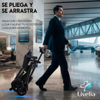 Scooter Silla De Movilidad Electrico Plegable Cuatro Ruedas