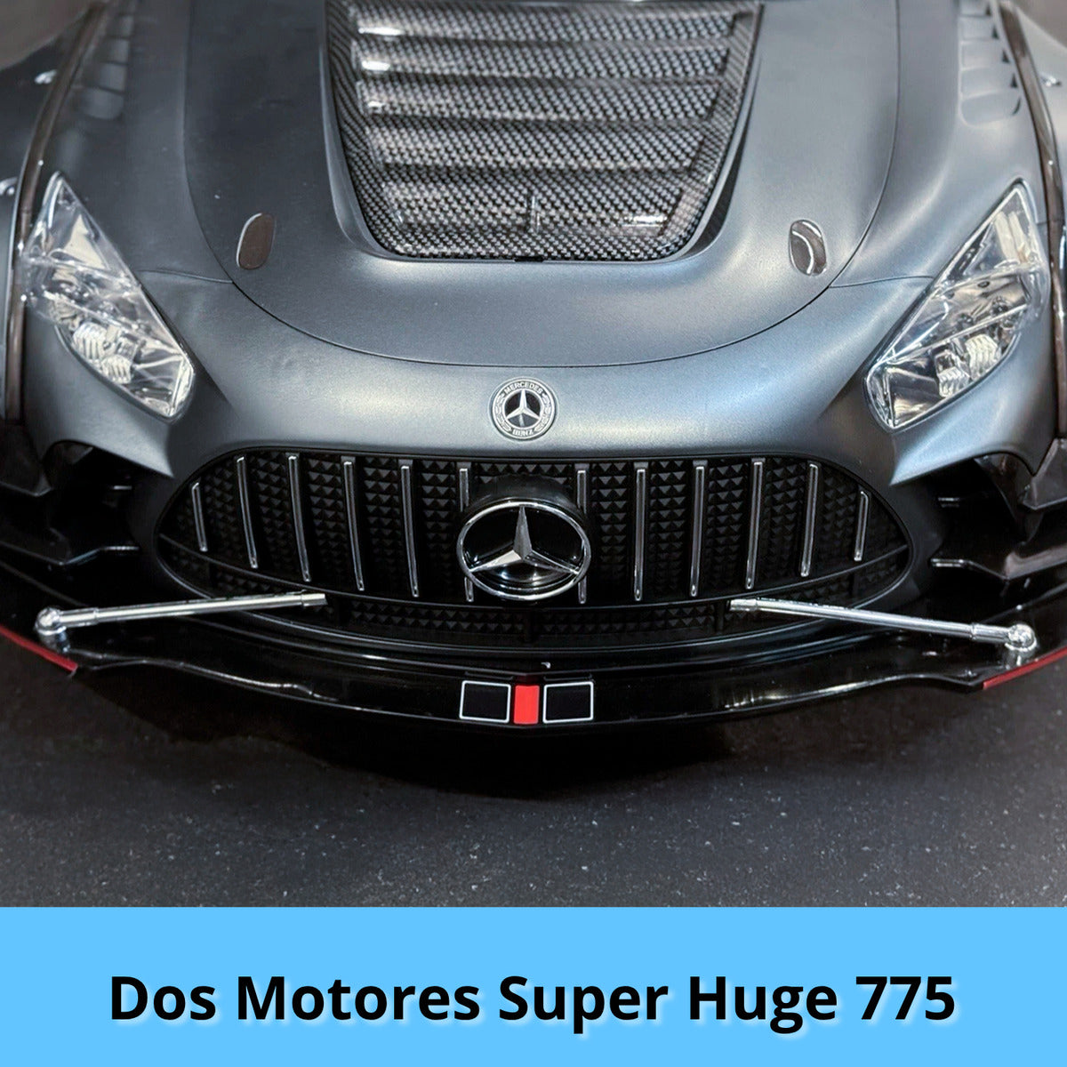 Auto Electrico Montable Niños Mercedes Amg Gt Batería Alta Duración