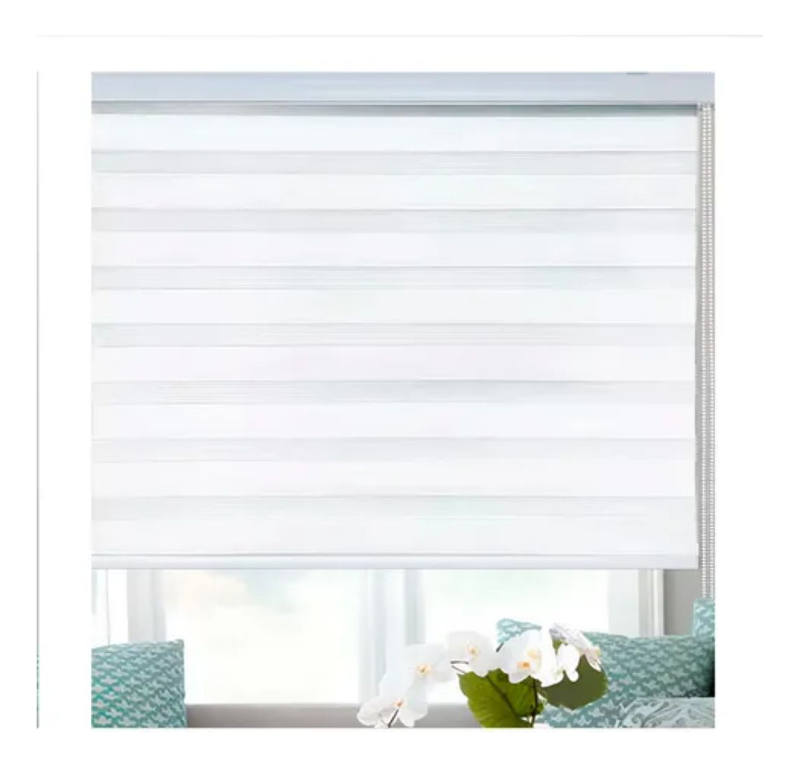 Cortina Roller Duo Zebra Día Noche 100x240cm