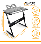 Atril Fijo Soporte Para Teclado Tipo Z Ajustable 81cm