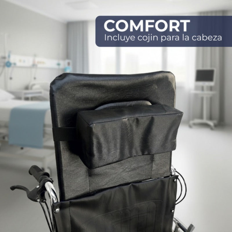 Silla De Ruedas Neurologica Pro Con Inodoro Reclinable