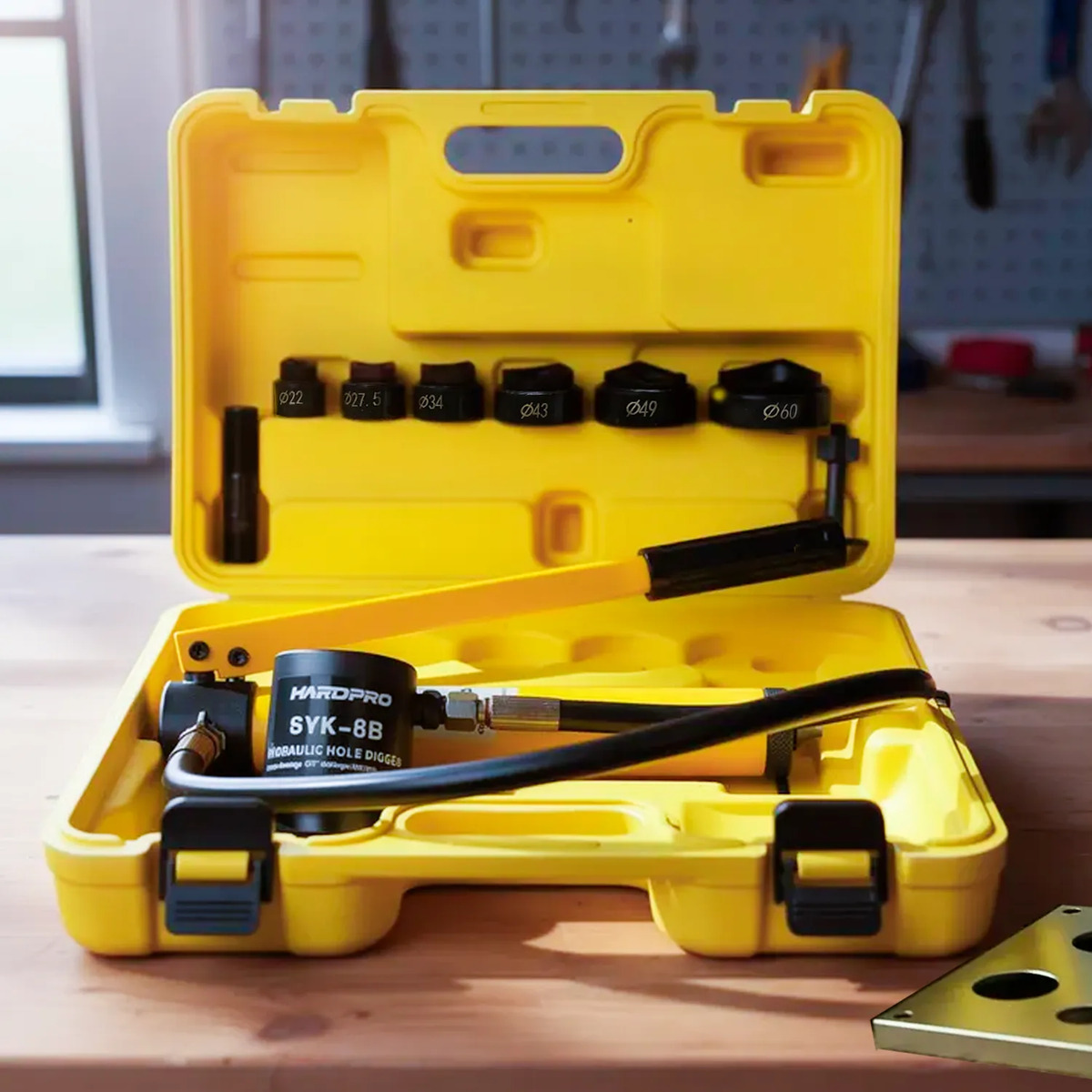 Knock Out 10 Ton Perforadora Perforador Tablero Sacabocados