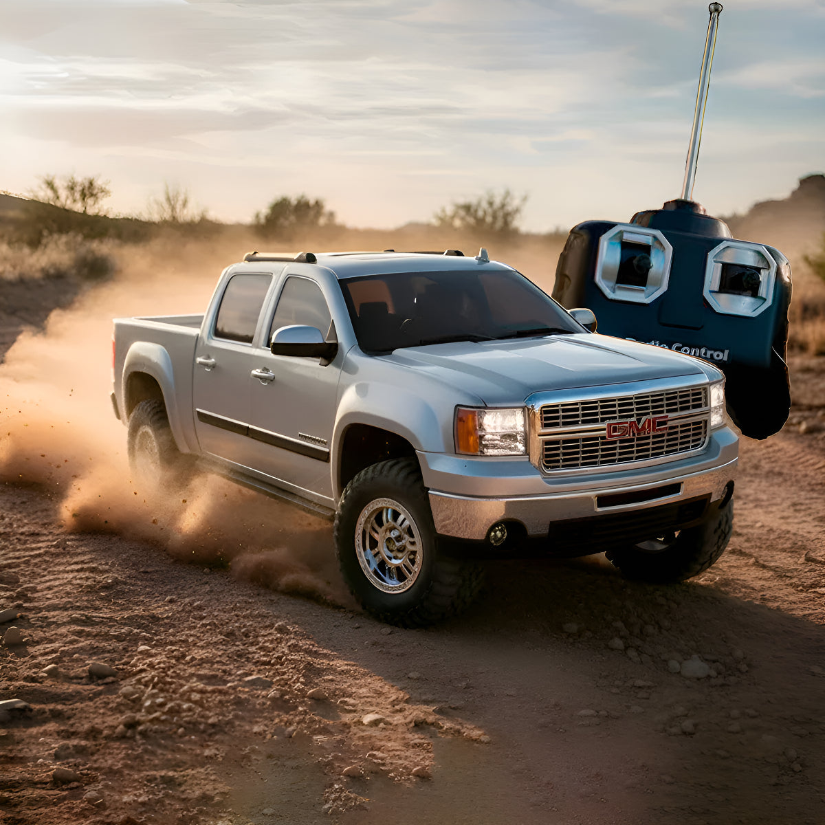 Auto Control Remoto Camioneta 1:24 Gmc Sierra Denali Con luces