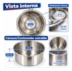 Esterilizador Autoclave Vertical Acero Inoxidable Grado Medico 12L
