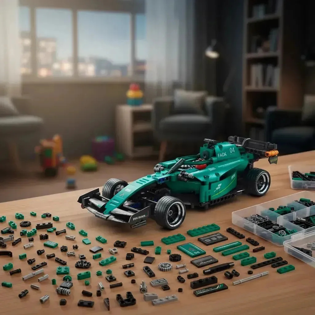 Auto Armable Formula 1 De 452 Piezas Bloques De Construccion