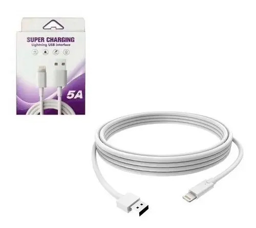 Cable De Carga Lightning Compatible Con iPhone 3 Metros