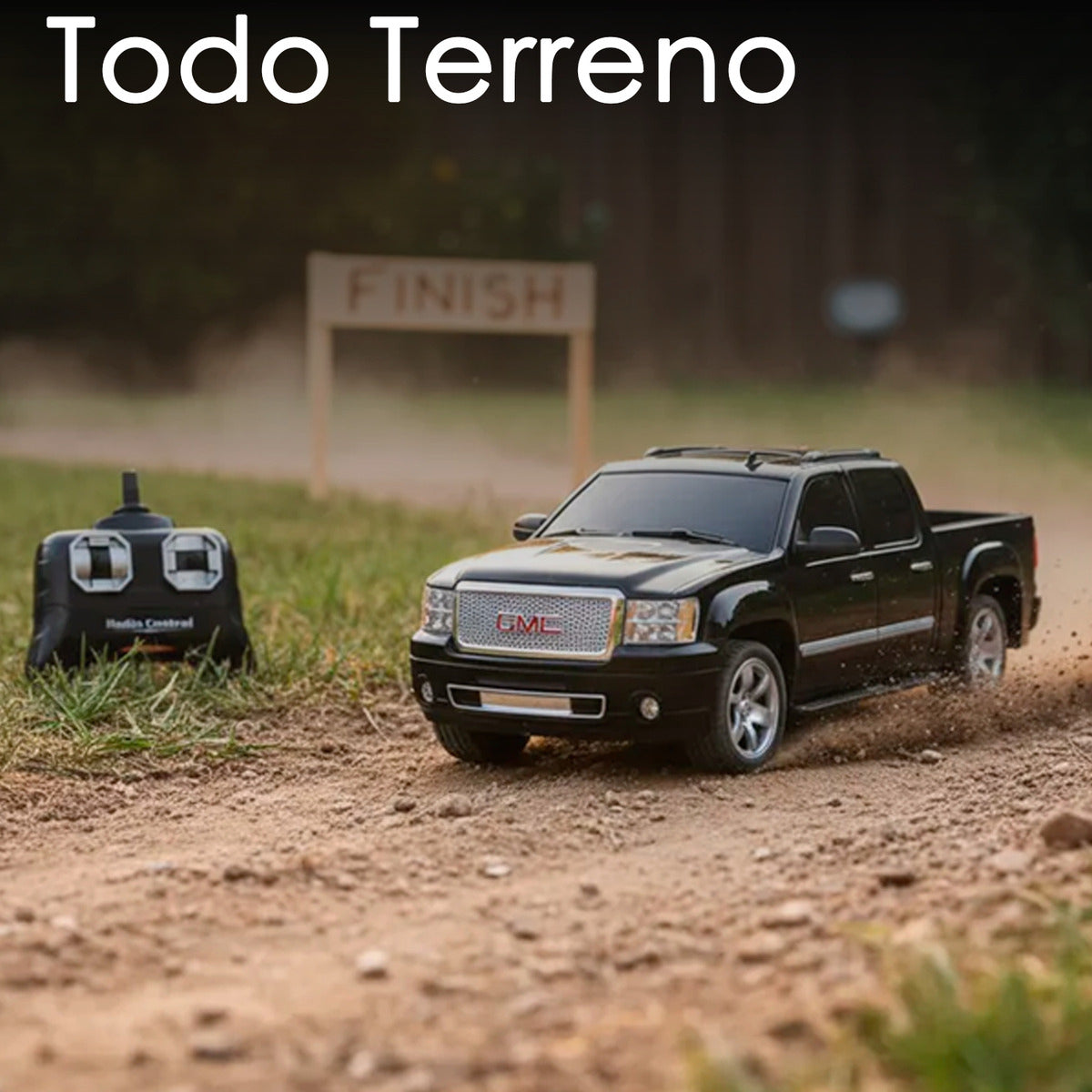 Auto Control Remoto Camioneta 1:24 Gmc Sierra Denali Con luces